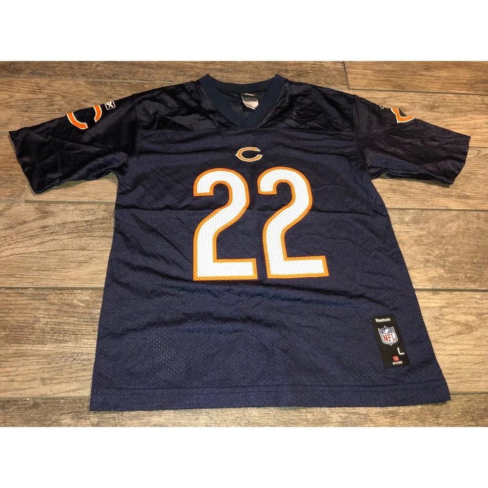 Chicago Bears Forte # 22 Football Jersey Boys Youth‎ Large L 14-16 Reebok